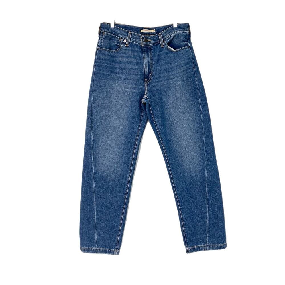 Levi's Blue Wide Leg Flare Jeans